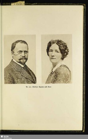 Dr. jur. Walther Seyrich und Frau