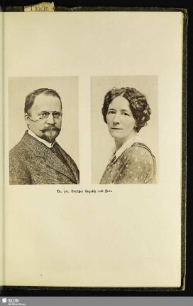 Dr. jur. Walther Seyrich und Frau