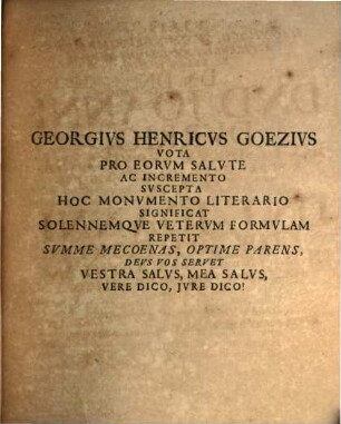 De genuflexionibus Veterum, ac de quaestione: Num catechumeni in primitiva ecclesia pro veris Christianis fuerint habiti?
