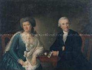 Der Potsdamer Kaufmann Joachim Heinrich Hildebrandt (1736-1795?) und seine Gemahlin Maria Christiane (1741-1821)