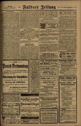 Vierte Ausgabe vom Samstag, den 05. April 1919.