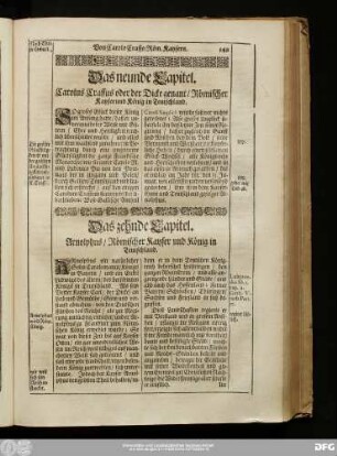 Das zehnde Capitel. Arnolphus, Römischer Kayser und König in Teutschland.