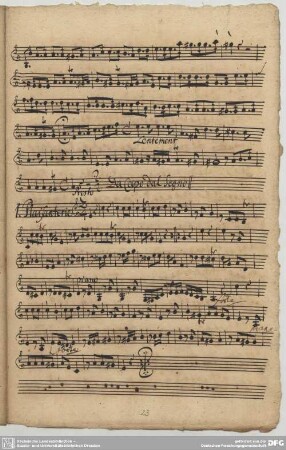 Fasch, J.F., Suiten, FWV K:a3 / Ausw.