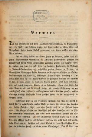 Deutsche Chronik. 1849, 1849 (1850)
