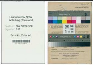 Entnazifizierung Edmund Schmitz , geb. 14.08.1902 (Ingenieur)