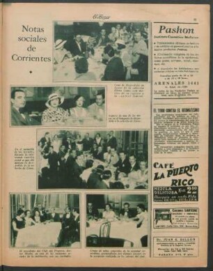 Notas sociales de Corrientes [Fotografías]
