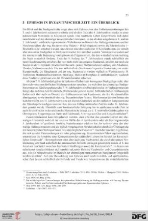 3. Ephesos in byzantinischer Zeit: Ein Überblick