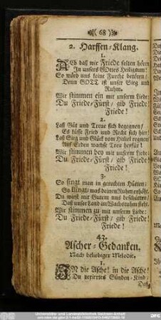 43. Ascher-Gedanken.