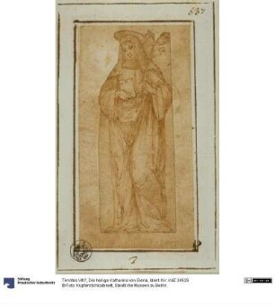 Die heilige Katharina von Siena