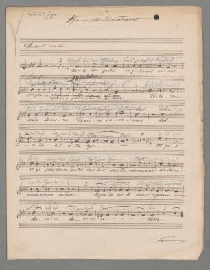 Hymne für Christnacht - BSB Mus.ms. 4532-5 : Nocte surgentes