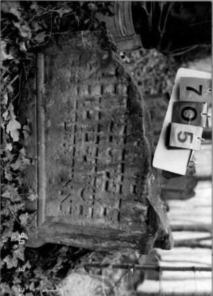 Grabstein 705 (neu: 228)