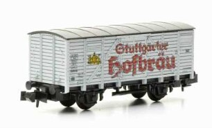 Kühlwagen der deutschen Bundesbahn (DB): Brauereiwagen "Stuttgarter Hofbräu"