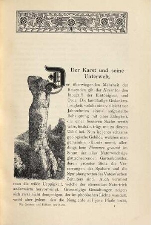 Unterwegs : Schilderungen und Naturansichten von den beliebtesten Reisewegen, 7. Die Grotten und Höhlen des Karst