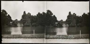 Paris. Bois de Boulogne. Lac Inférieur ("Großer See")