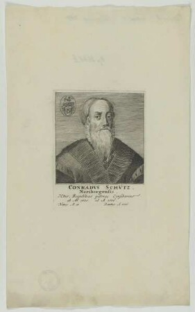 Bildnis des Conradvs Schütz