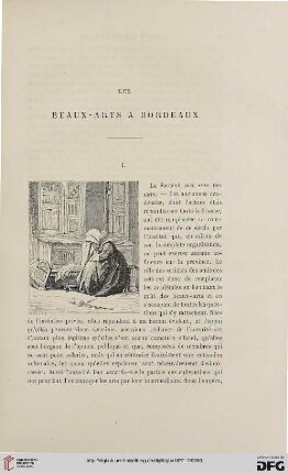 2. Pér. 6.1872: Les Beaux-Arts à Bordeaux