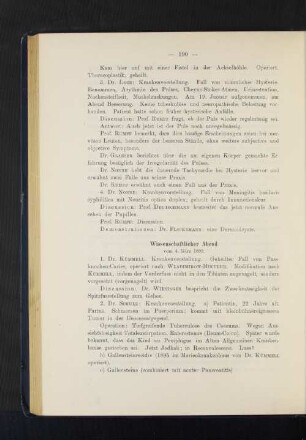 Wissenschaftlicher Abend vom 4. März 1899.
