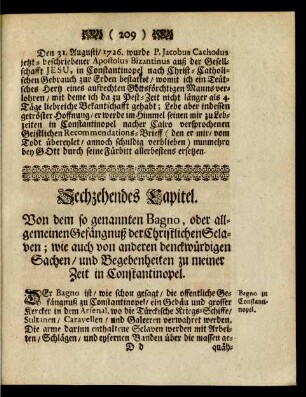 Sechzehendes Capitel.