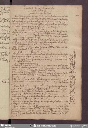 Verzeichniß Oberlausizischer Vrkunden, siebendes Hefft, vom Jahre 1458 bis 1475