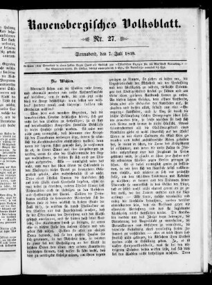 Ravensbergisches Volksblatt
