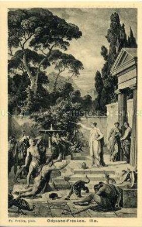 Die Odyssee-Fresken im Großherzoglichen Museum zu Weimar