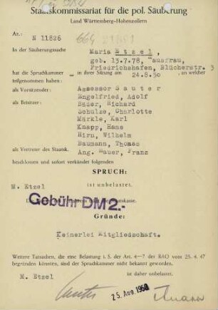 Etzel, Maria
