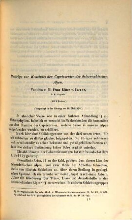 Abhandlungen, besonders abgedruckt aus den Sitzungsberichten der mathem.-naturw. Classe der k. Akad. d. Wissenschaften : No 1 - 16. 4