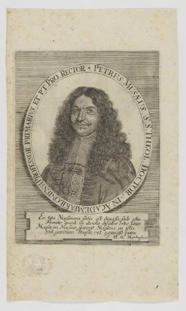 Bildnis des Petrus Musaeus