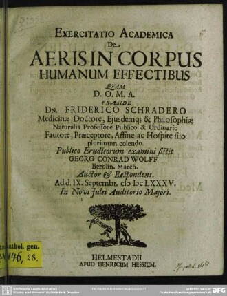 De aeris in corpus humanum effectibus
