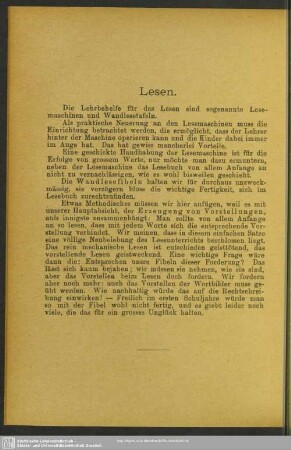 Lesen