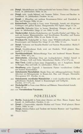 Porzellan (Nr. 456-510)