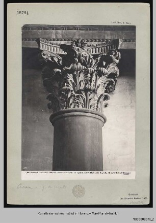 Santo Spirito, Santo Spirito, Sakristei, Vorhalle, Florenz