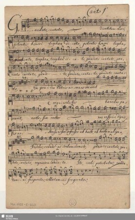 Canto 1[m]o