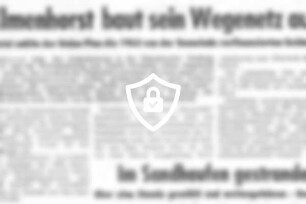 Elmenhorst baut sein Wegenetz aus