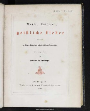 Geistliche Lieder