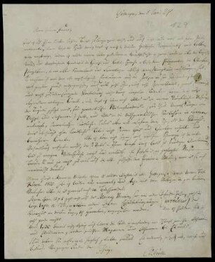 Nr. 129: Brief von Karl Otfried Müller an Adolf Schöll, Göttingen, 8.6.1828