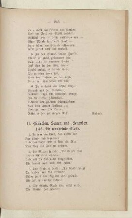 II. Märchen, Sagen und Legenden
