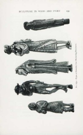 No. 153. - Types of Netsuké, four illustrating Dutchmen