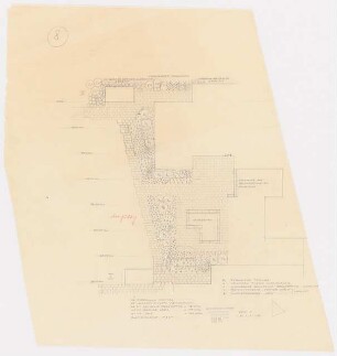 Hauptkinderheim, Berlin-Kreuzberg Grünplanung: Pflanzplan Hof 1 1:100