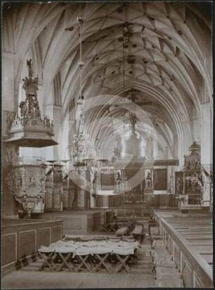 Langhaus der Katharinenkirche Danzig