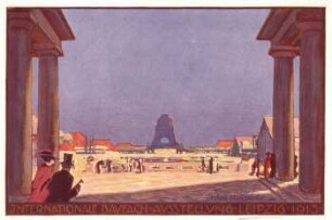 Internationale Baufach-Ausstellung, Leipzig 1913 [Intern. Baufachausstellung mit Sonderausstellungen Leipzig 1913 : Offizielle Postkarte]