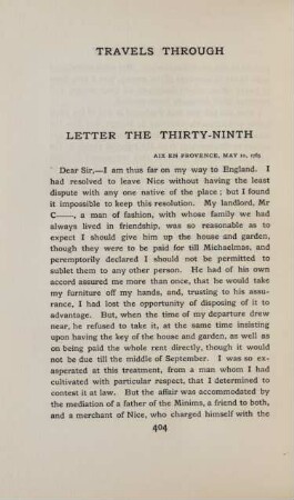 Letter the thirthy-ninth