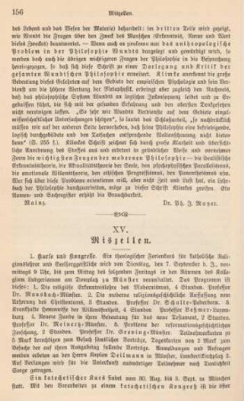 156-160d Miszellen
