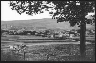Neustadt in Sachsen. Blick von der Götzingerhöhe : Neustadt in Sachsen. Blick von der Götzinger Höhe