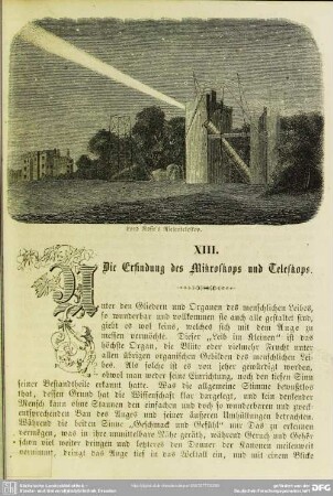 XIII. Die Erfindung des Mikroskops und Teleskops