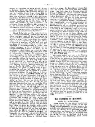 Der Fortschritt der Menschheit