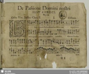 I. Beata Christi passio sit
