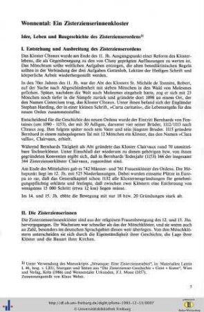 Wonnental: Ein Zisterzienserinnenkloster