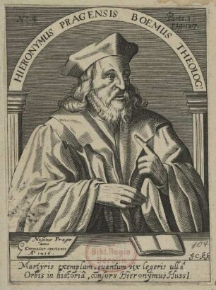 Bildnis des Hieronymus Pragensis