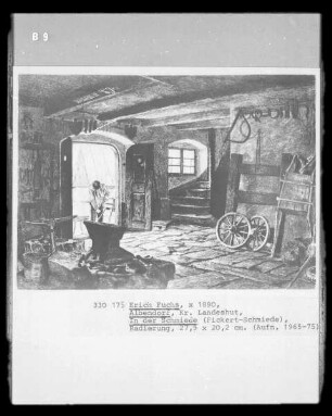 In der Schmiede (Albendorf, Kreis Landeshut)